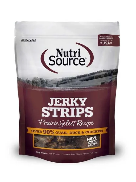 4 oz. Nutrisource Prairie Select Jerky - Treat